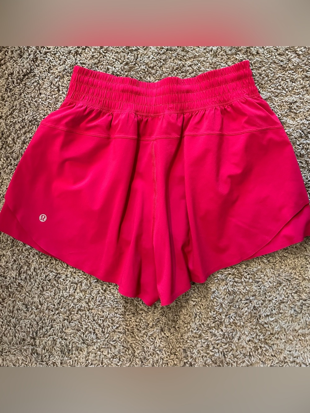Lululemon Hot Pink Shake It Out Shorts - Picture 2 of 3